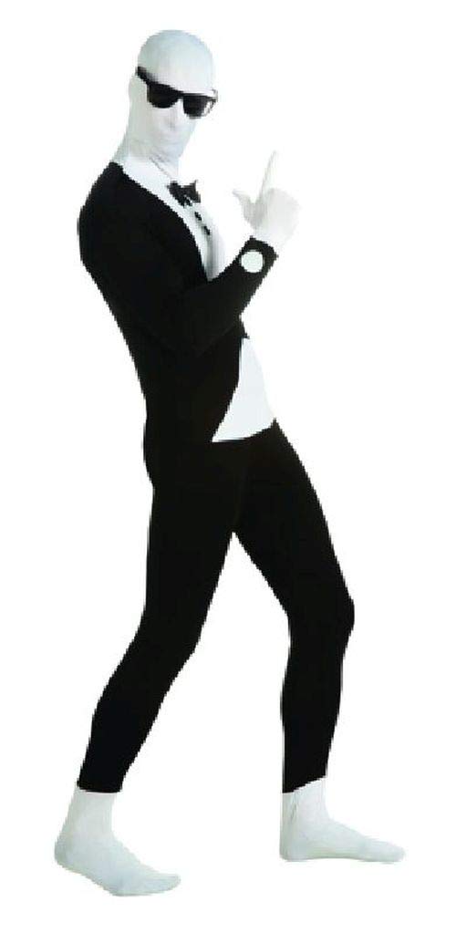 rubie-s-deluxe-2nd-skin-tuxedo-kost-m-herren-xl-smoking image 2
