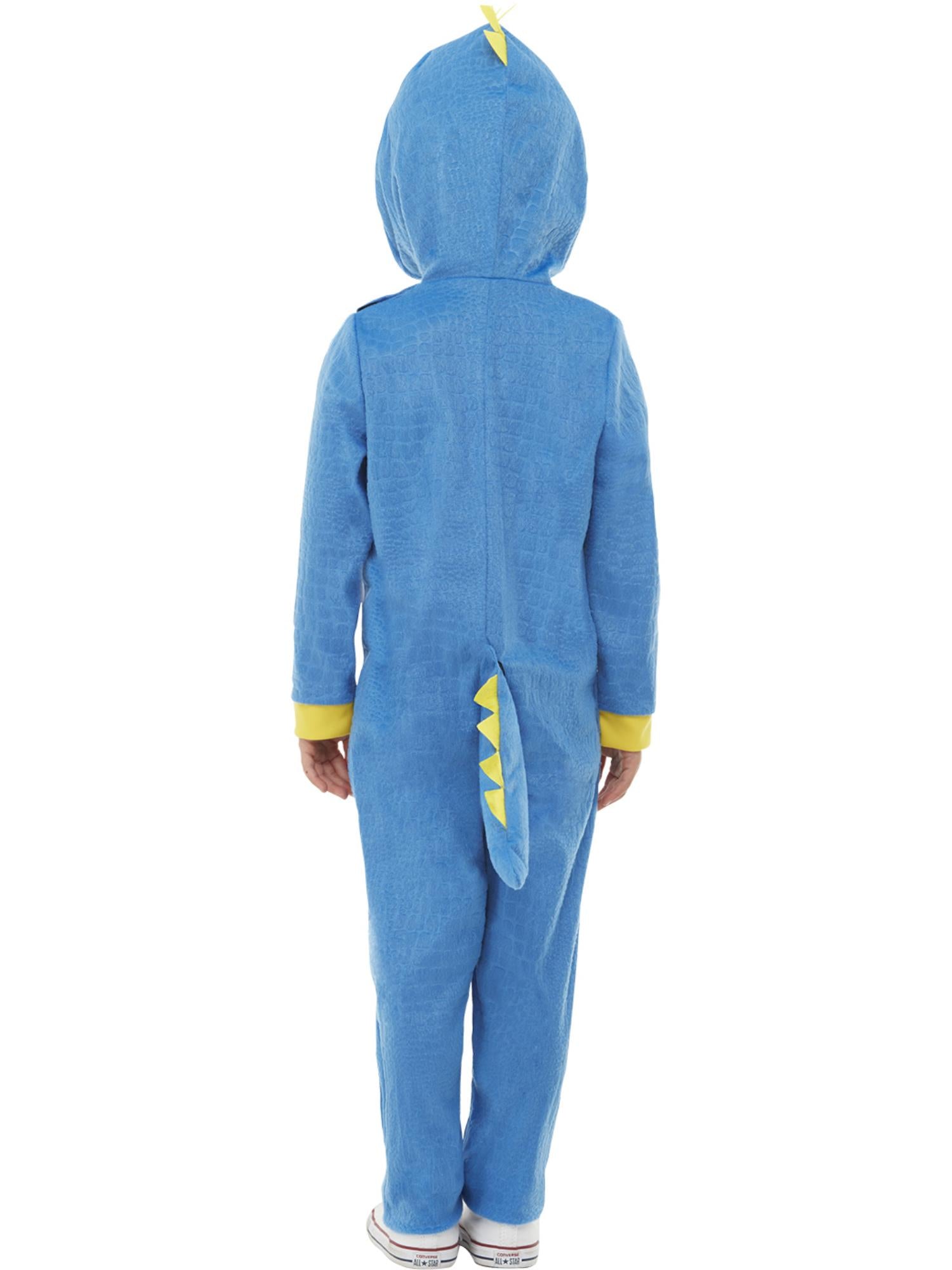 smiffys-fever-toddler-dinosaur-dinokost-m-blau-1-2-jahre image 2