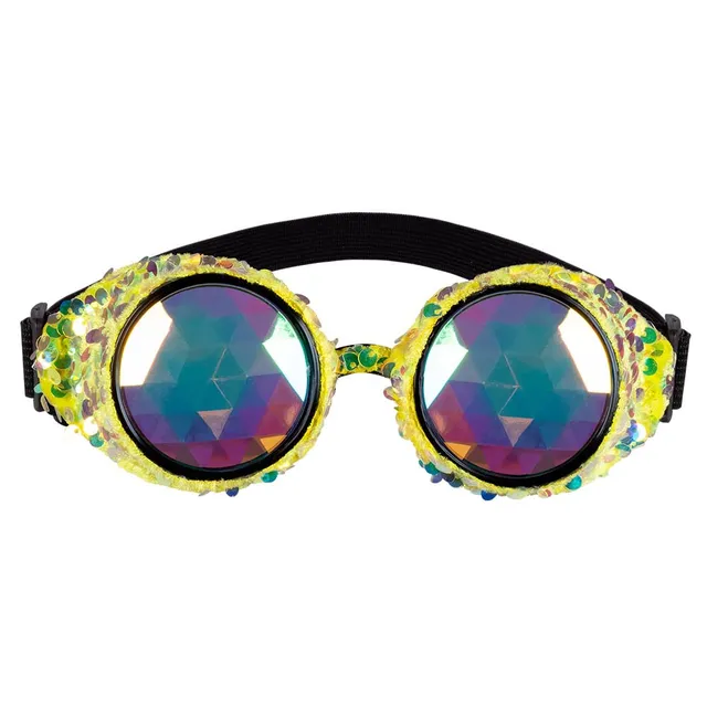 boland-headwear-partybrille-mirage-brille-gold-erwachsene image 1