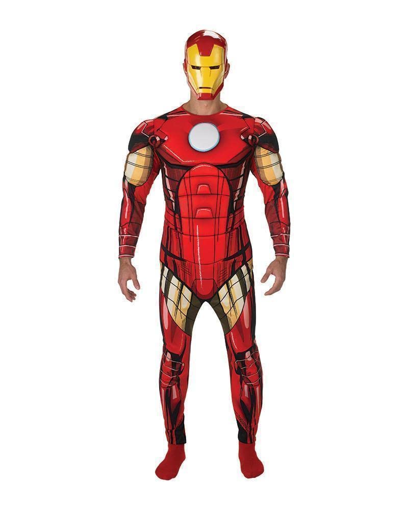 rubie-s-deluxe-marvel-iron-man-kost-m-superhelden-anzug-herren image 1