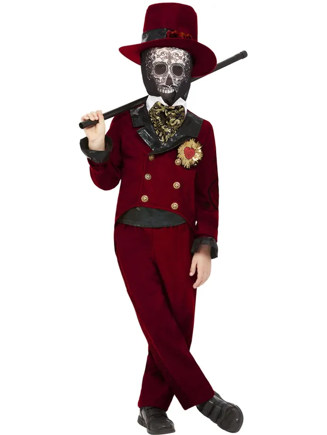 smiffys-fever-sacred-heart-groom-kost-m-burgund-4-6 image 1