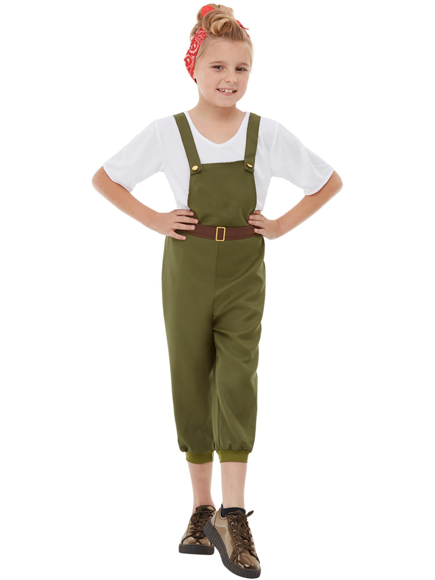smiffys-fever-land-girl-kost-m-gr-n-m-7-9-jahre image 4
