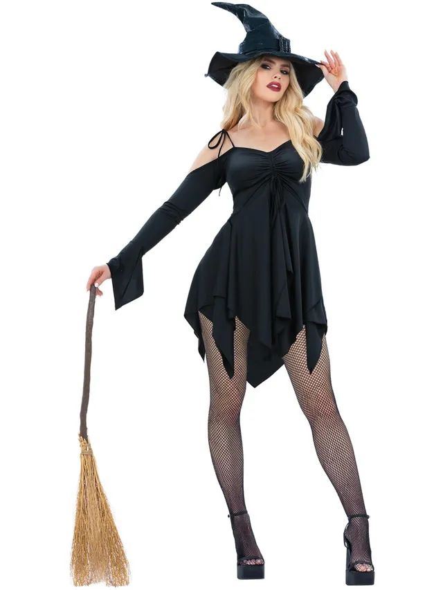 smiffys-fever-witch-hexenkost-m-damen-schwarz-m image 1