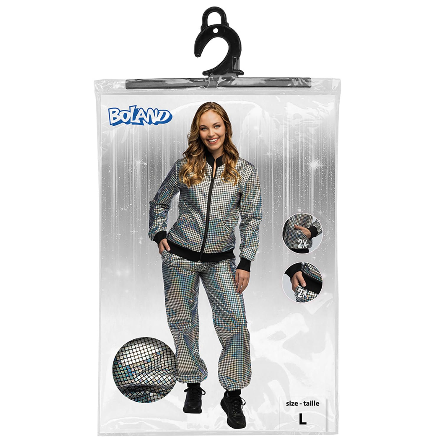 boland-diamond-babe-80er-trainingsanzug-silber-l-disco-kost-m image 4