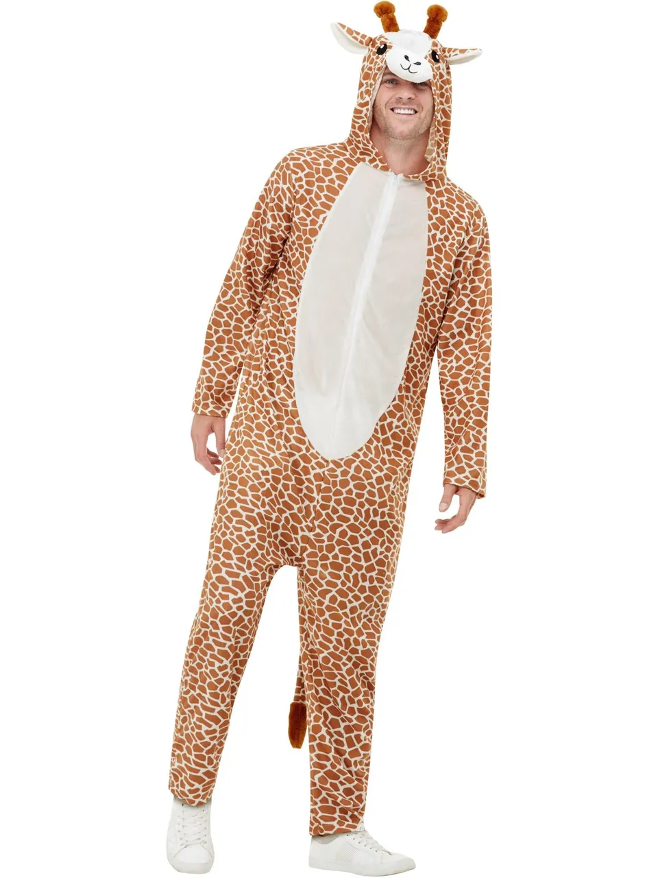 smiffys-fever-giraffe-kost-m-braun-overall-m-unisex image 1