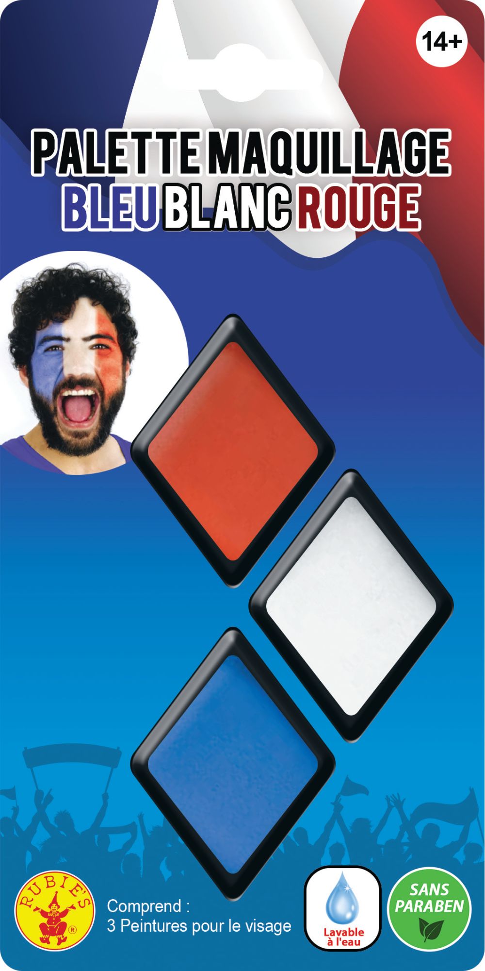 rubies-schminkpalette-3-farben-blau-wei-rot image 2