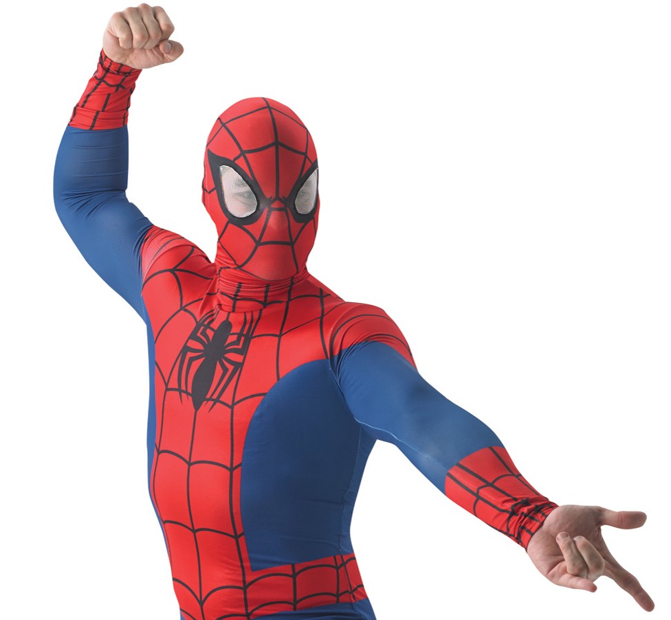 rubies-spider-man-kost-m-erwachsene-klassik-blau-rot image 4