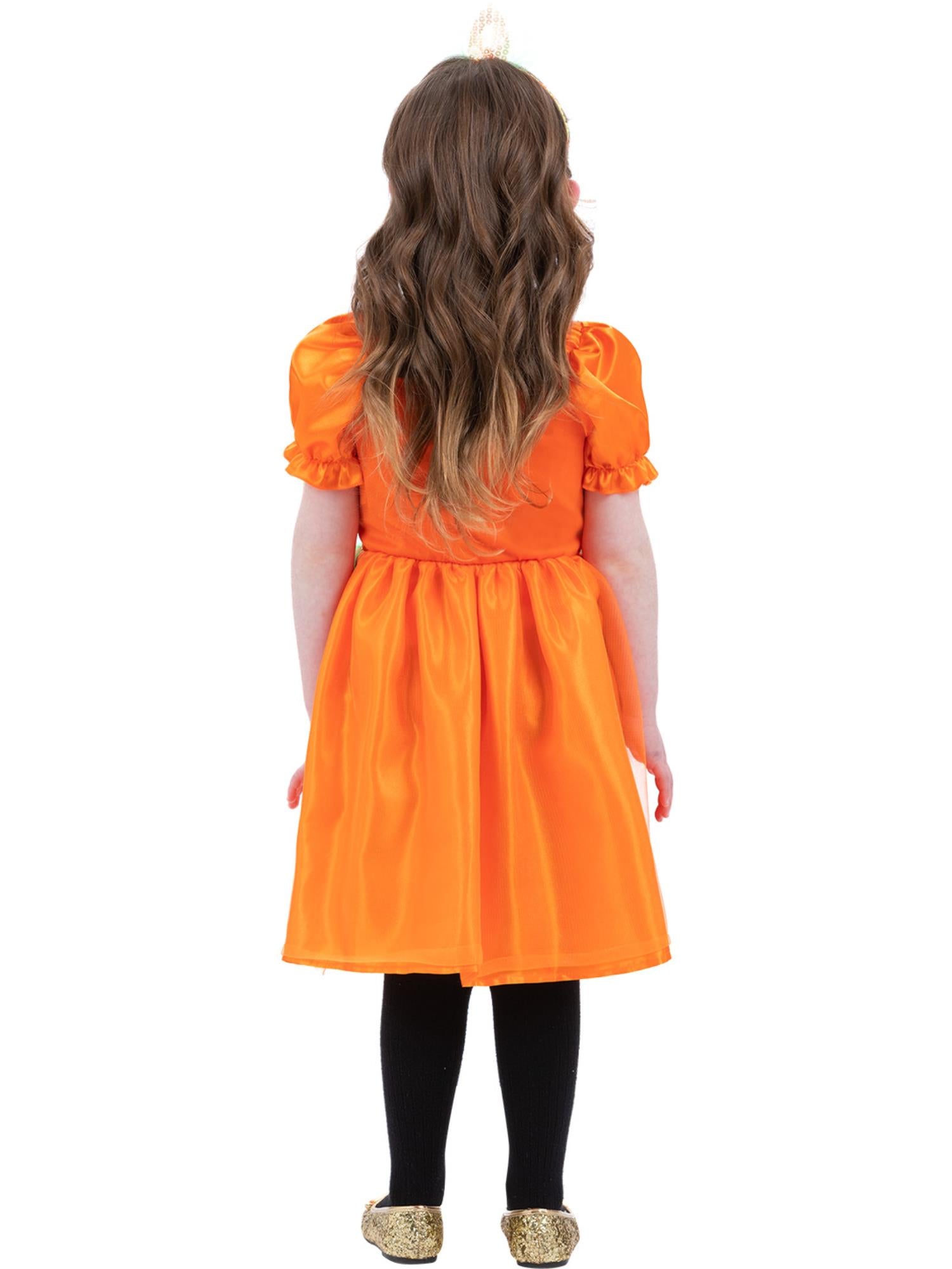 smiffys-fever-k-rbis-kost-m-kleid-orange-m-dchen-1-6 image 2