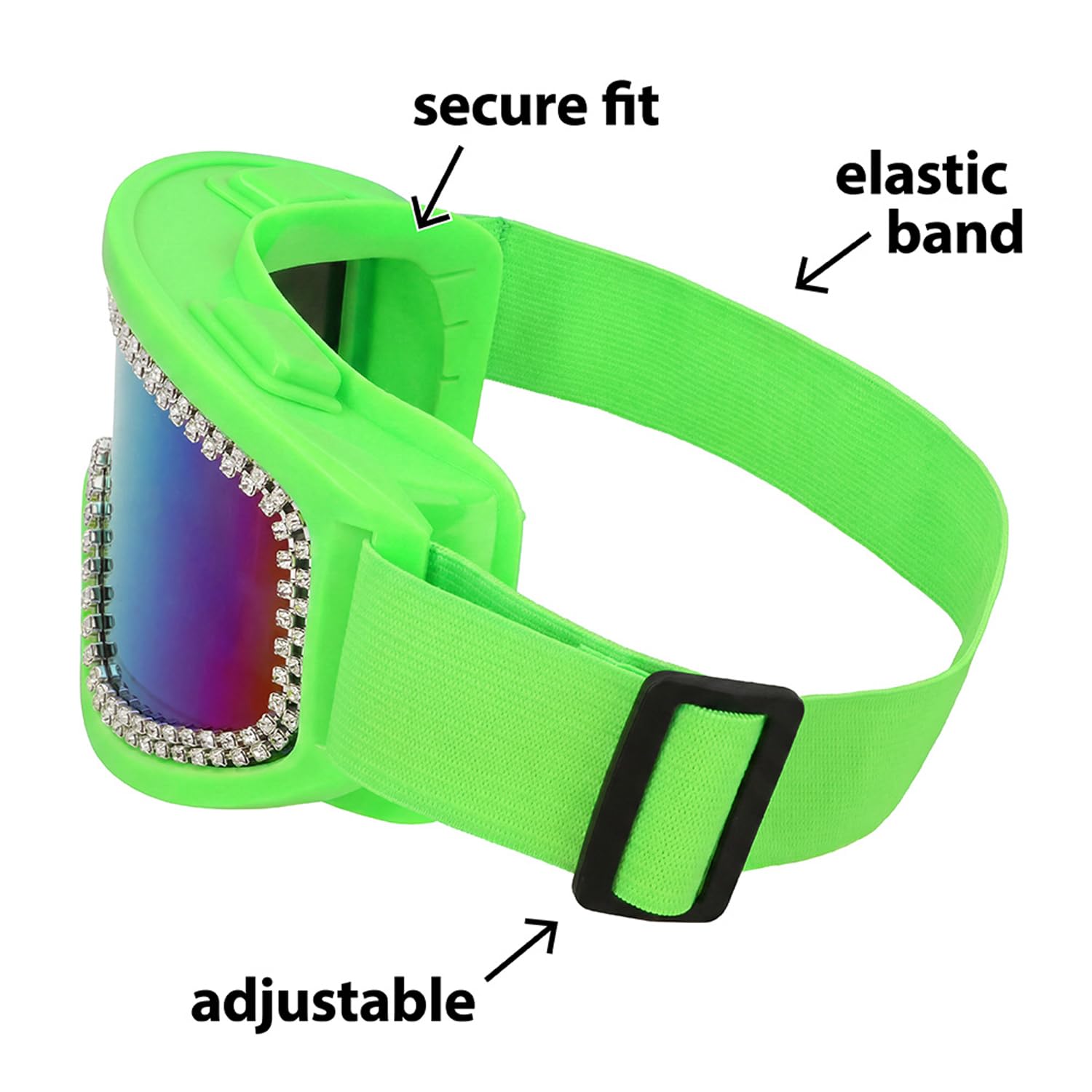 boland-neon-uv-skibrille-rave-strass-neongr-n-festival image 4