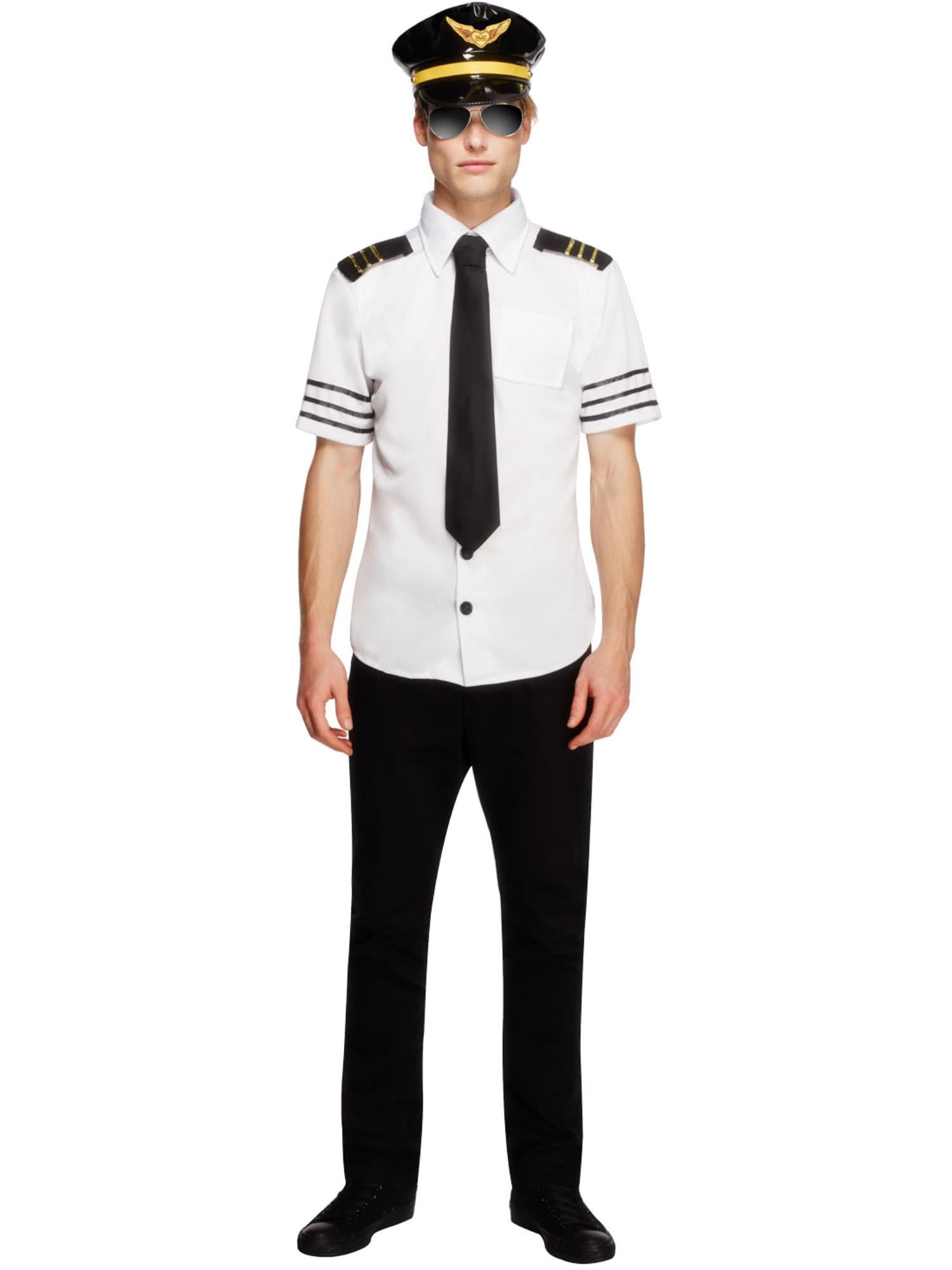 fever-mile-high-pilot-kost-m-herren-m-schwarz-wei image 1