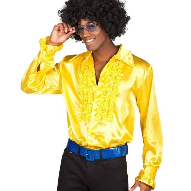 boland-costumes-disco-hemd-gelb-m-herren-r-schen image 1