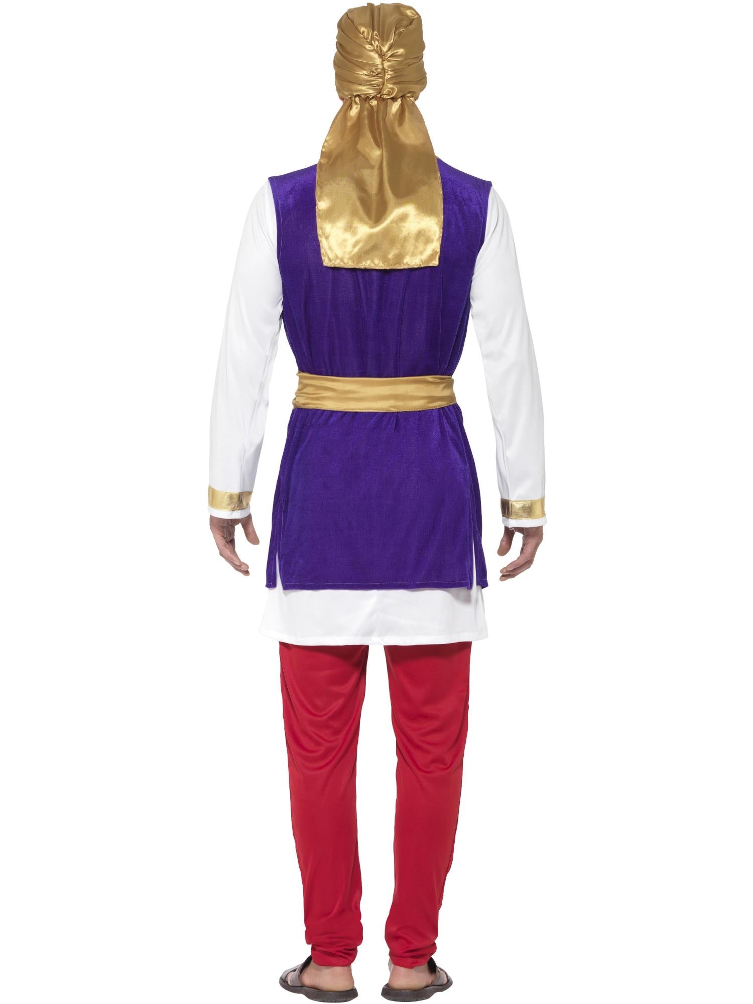 smiffys-fever-arabian-prince-kost-m-5-tlg-herren-lila-rot image 2