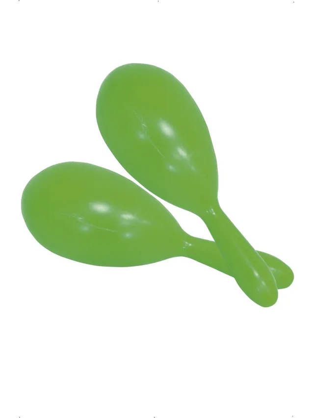 smiffys-fever-maracas-rasseln-gr-n-2-st-ck-party-deko image 1