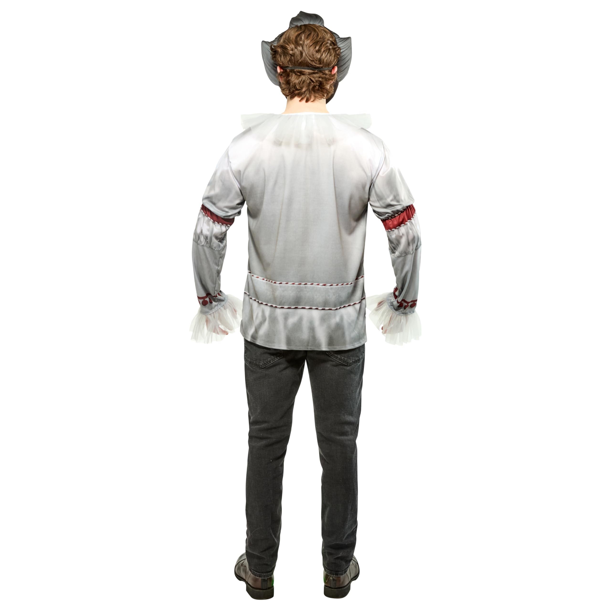 rubie-s-deluxe-herren-kost-m-party-einheitsgr-e-rot-schwarz image 3