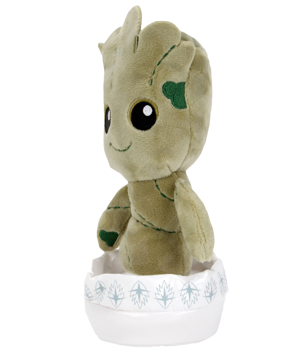 rubies-kid-robot-baby-groot-pl-schtier-20cm-im-topf-marvel image 3