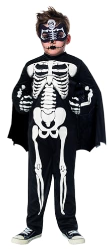 rubie-s-super-skelett-jumpsuit-kinderkost-m-9-10-jahre image 5