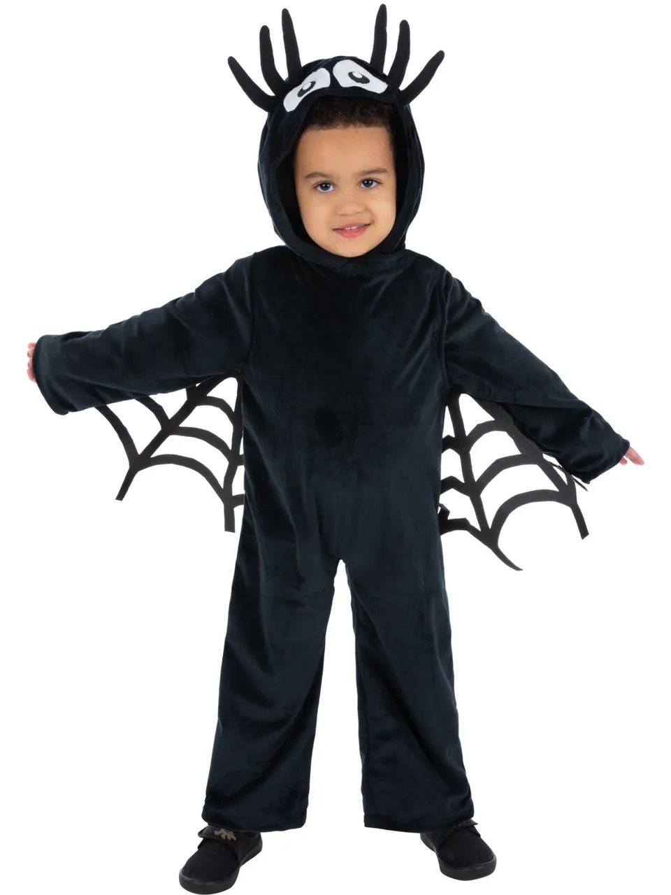 smiffys-fever-spinnenkost-m-kleinkind-schwarz-1-2-jahre image 1