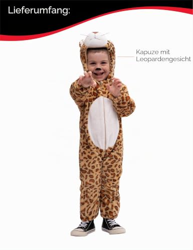 rubie-s-deluxe-leoparden-kost-m-kinder-jumpsuit-5-7-jahre image 8