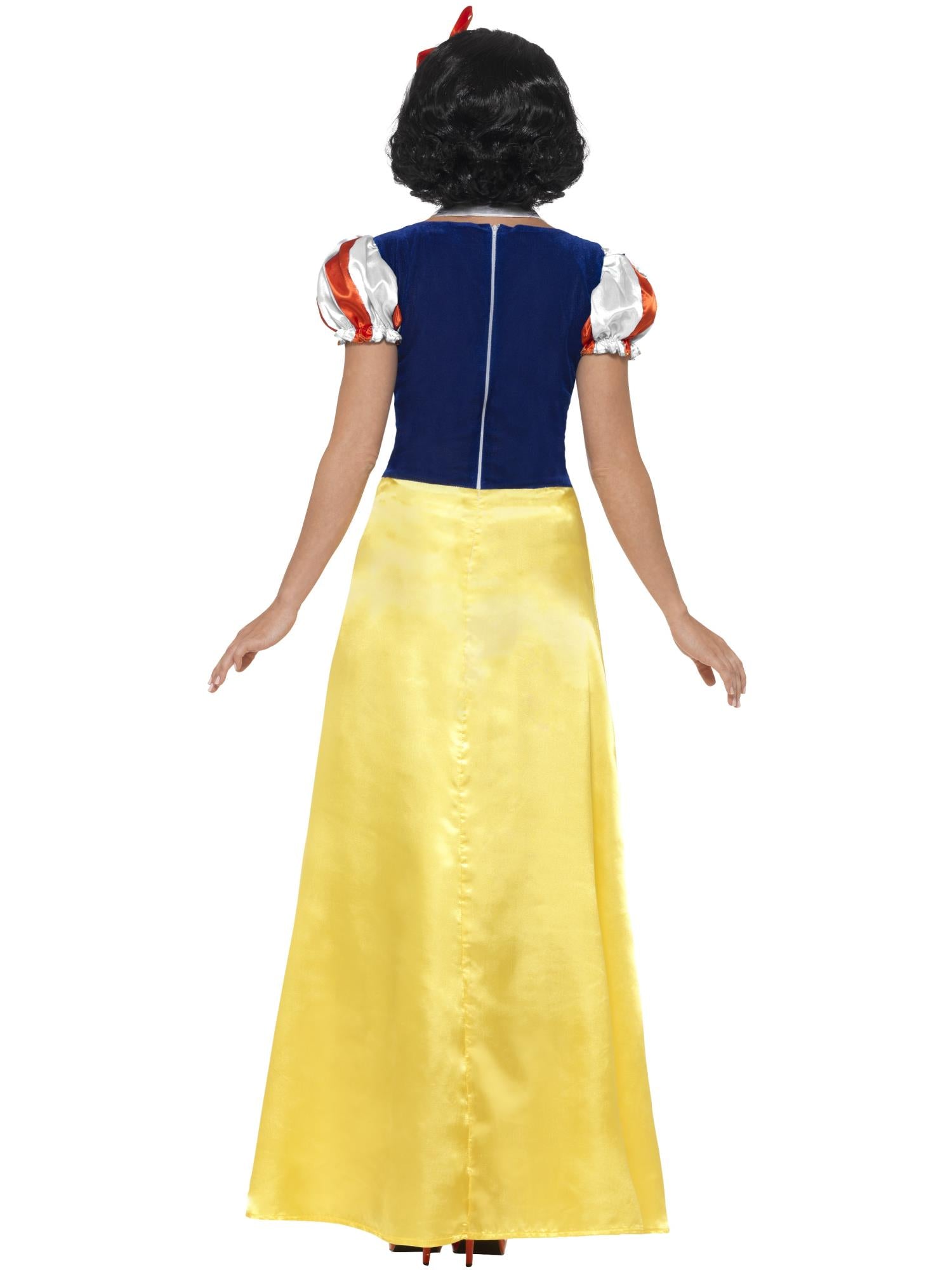 smiffys-fever-princess-snow-kost-m-s-gelb-blau-m-rchenkleid image 2