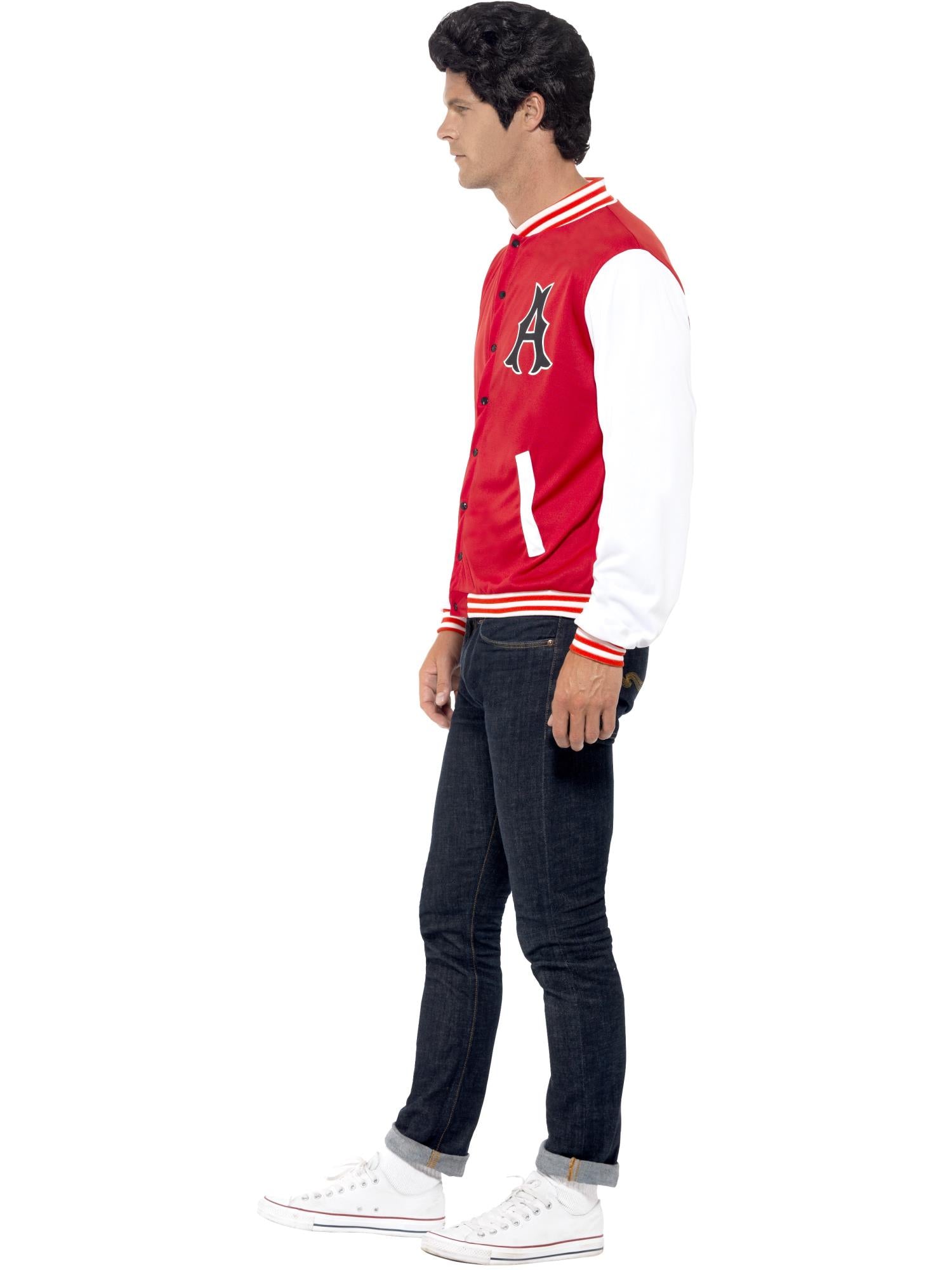 smiffys-fever-50s-college-jock-jacke-rot-gr-m image 3