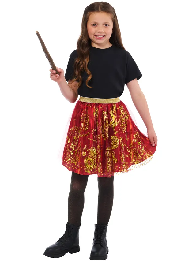 rubies-gryffindor-tutu-kost-m-set-5-8-jahre-mit-zauberstab image 1