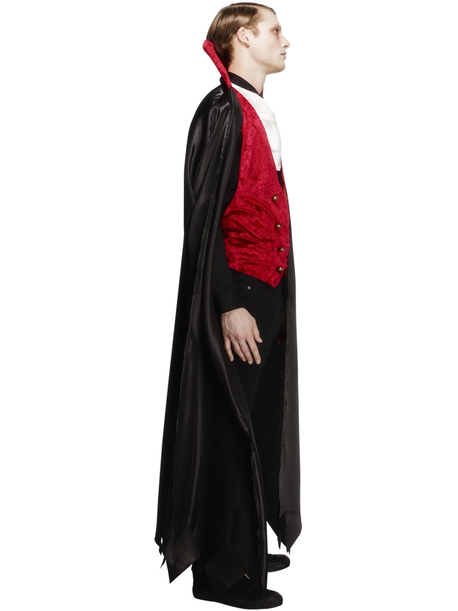 fever-vampir-kost-m-herren-schwarz-rot-gr-e-m image 2