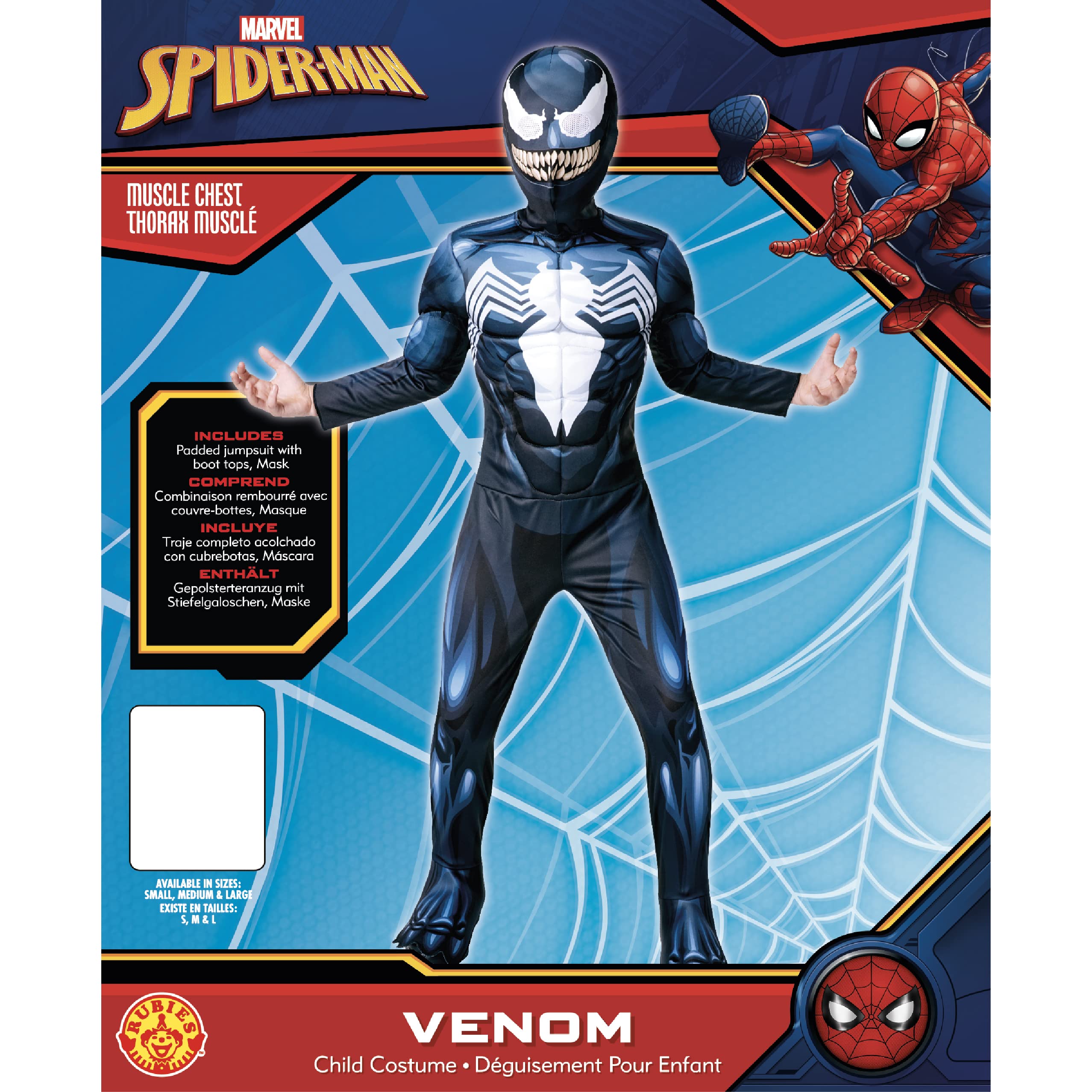 rubie-s-deluxe-marvel-venom-jungen-kost-m-superheld image 5