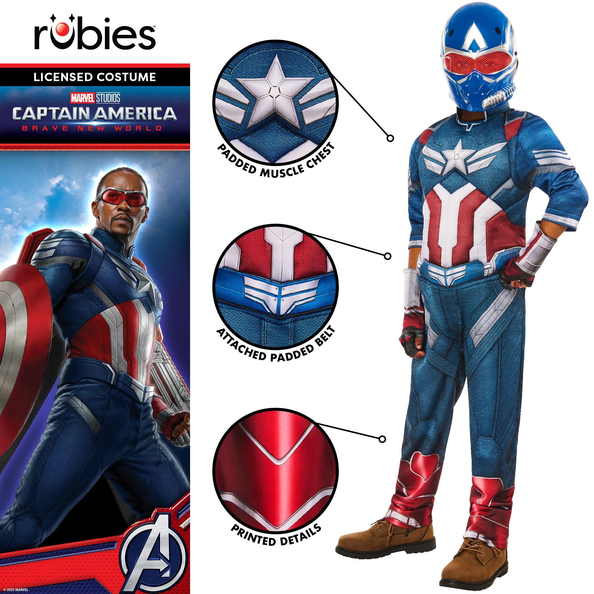 rubie-s-deluxe-brave-new-world-captain-america-kost-m-7-8-jahre image 3