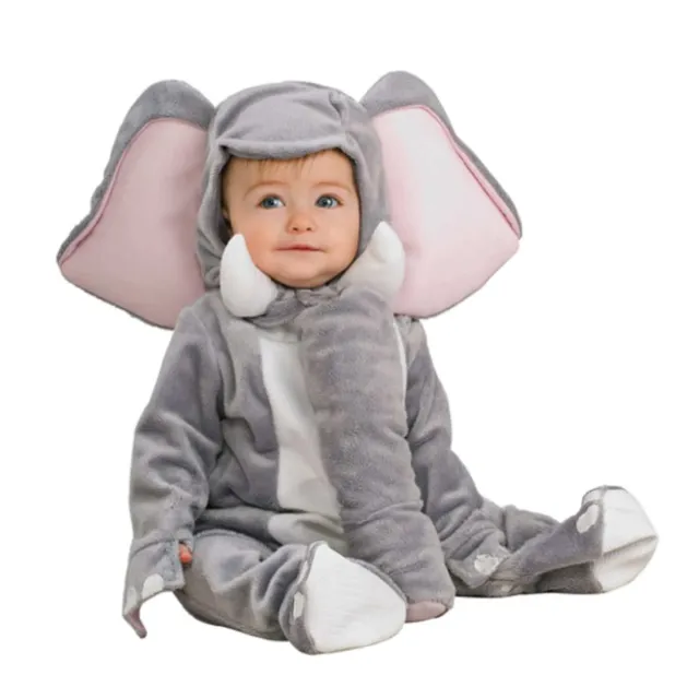rubie-s-baby-elefanten-kost-m-grau-0-6-monate-tier image 1