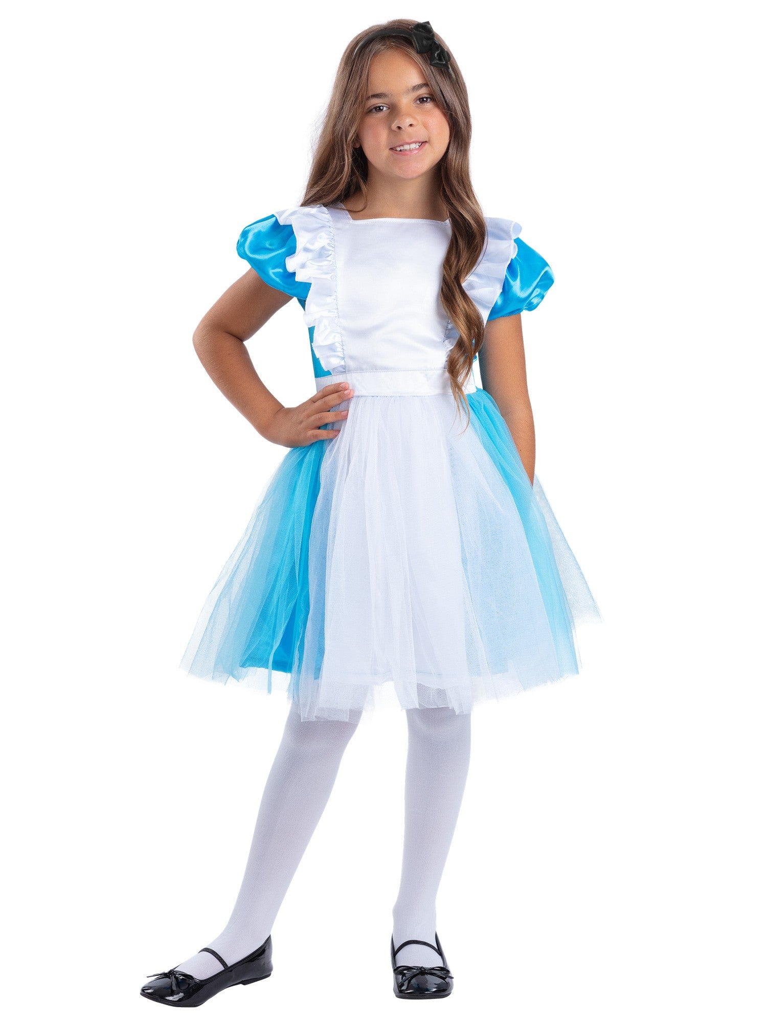 smiffys-fever-alice-wunderland-kost-m-blau-gr-s-l-mit-haarband image 4