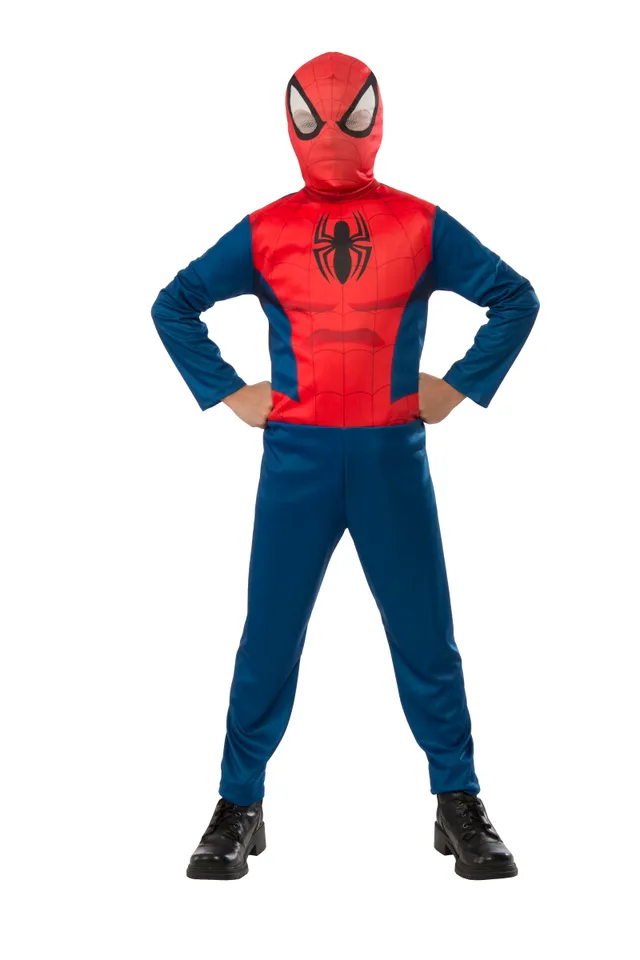 rubies-spider-man-kost-m-overall-mit-maske-und-aufdruck image 1