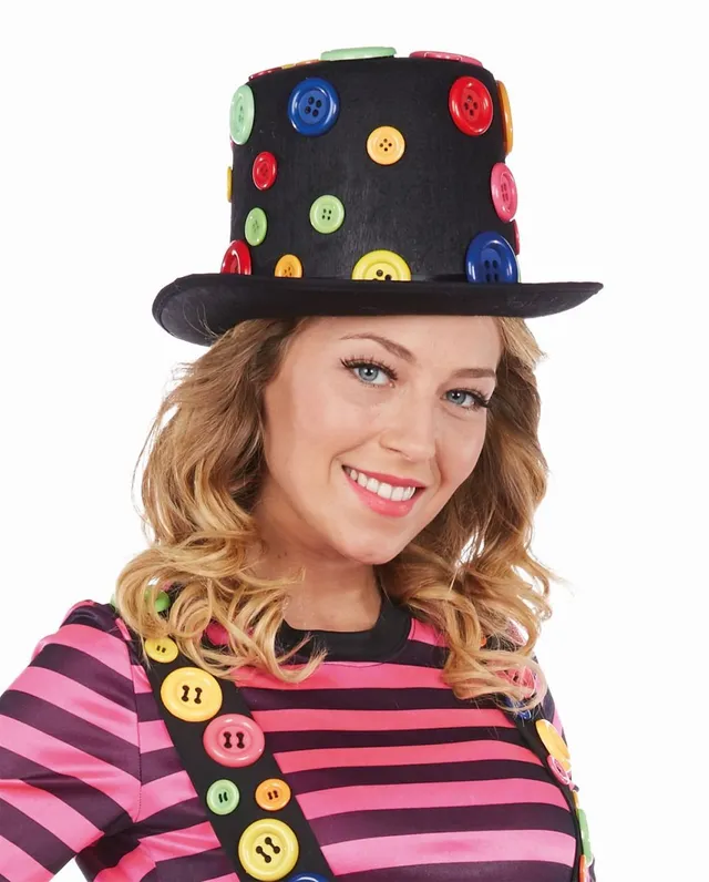 zylinder-mit-kn-pfen-kost-m-hut-schwarz-polyester-kw57 image 1