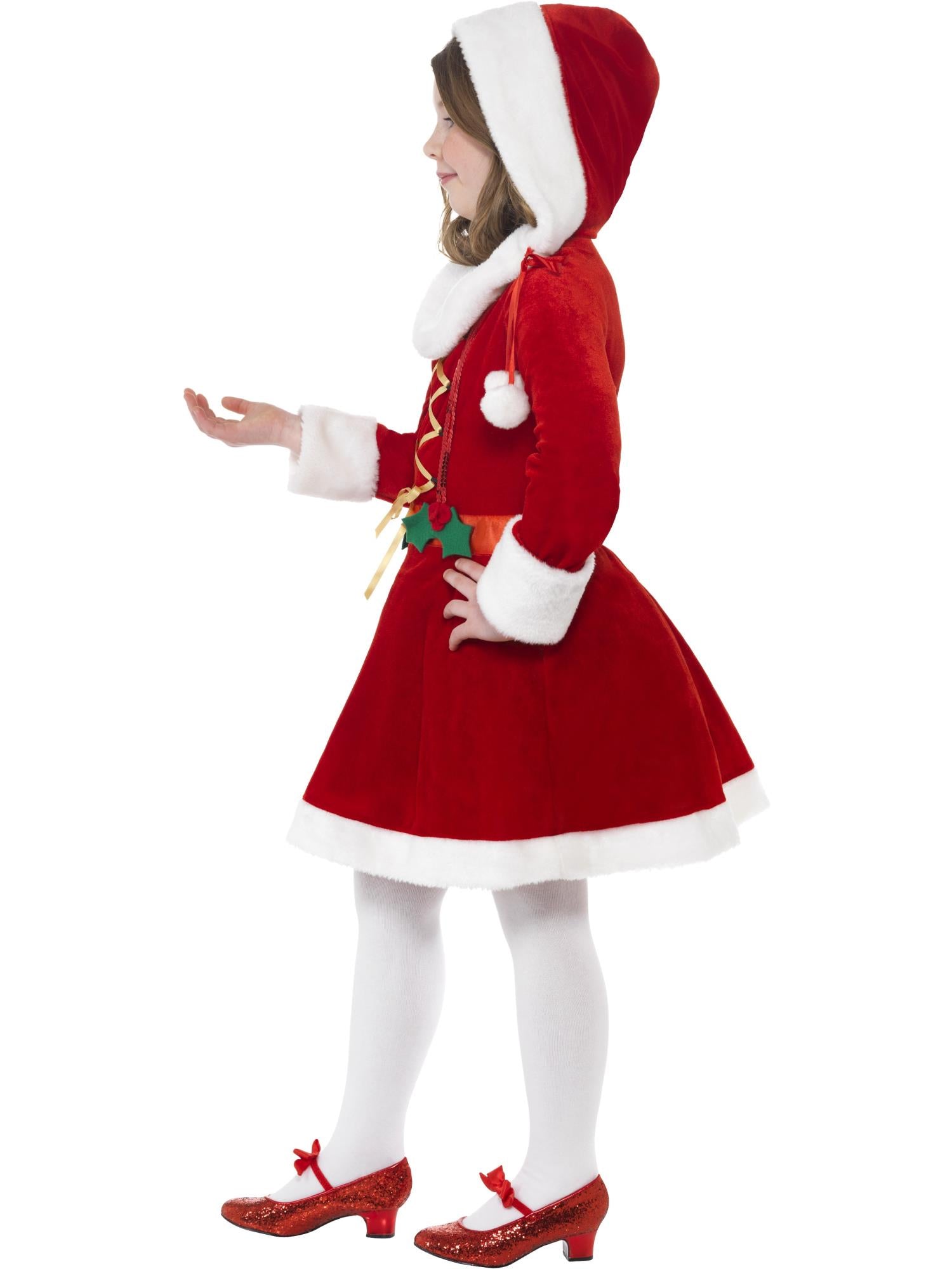 smiffys-fever-little-miss-santa-kost-m-kinder-m-rot-weihnachten image 3