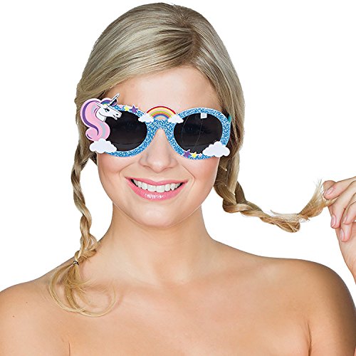 rubie-s-deluxe-einhorn-brille-6230647-party-regenbogen image 2