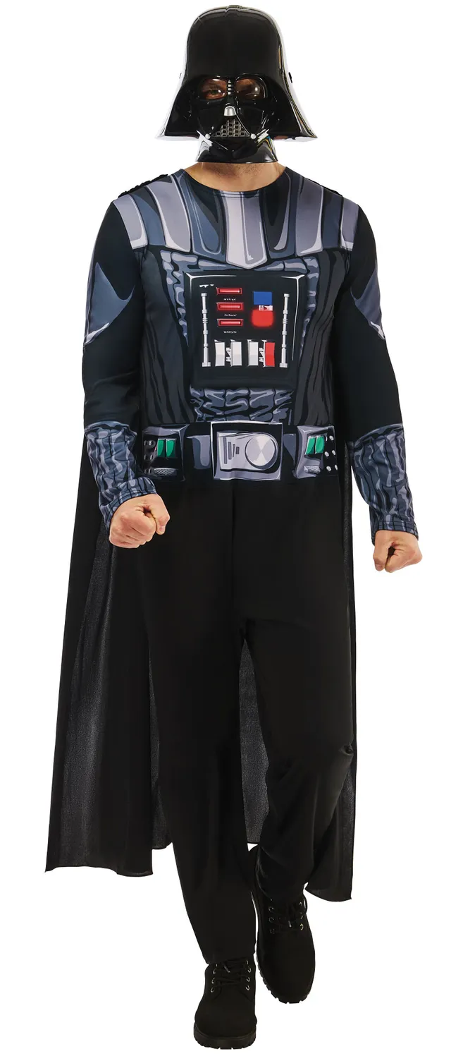 rubies-darth-vader-kost-m-erwachsene-basic-schwarz image 1