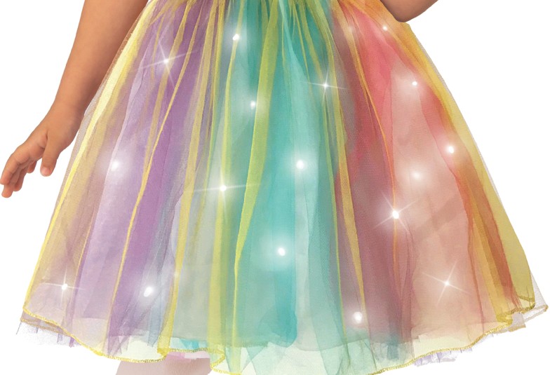 rubies-licorne-lumineuse-einhorn-kost-m-led-kleid-bunt image 4