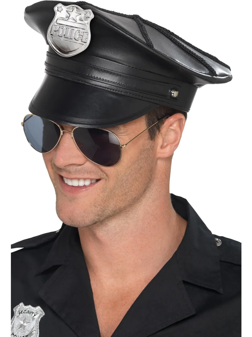 smiffys-fever-polizei-hut-schwarz-einheitsgr-e image 1
