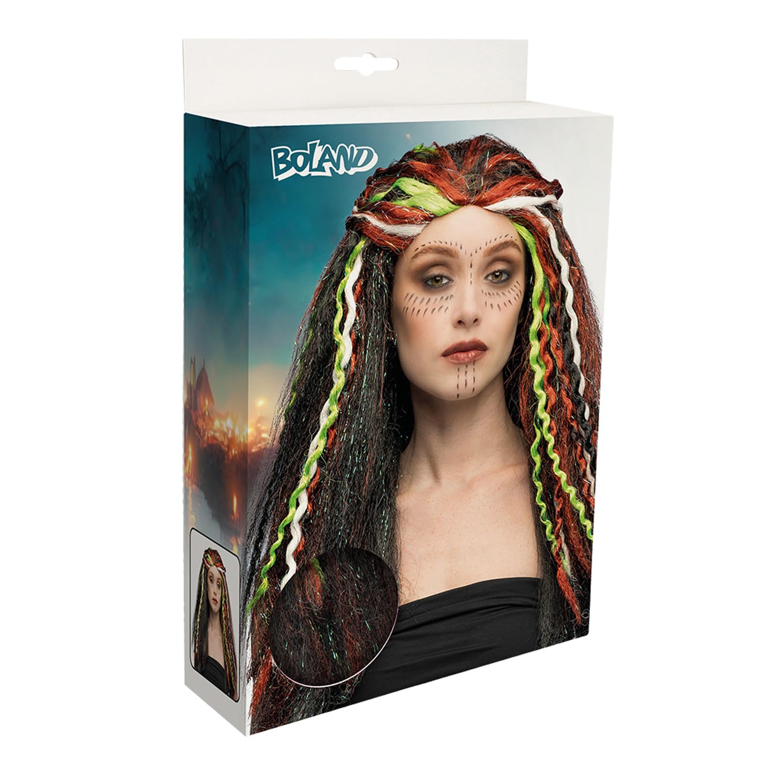 boland-85614-voodoo-per-cke-dreadlocks-schwarz-bunt image 5