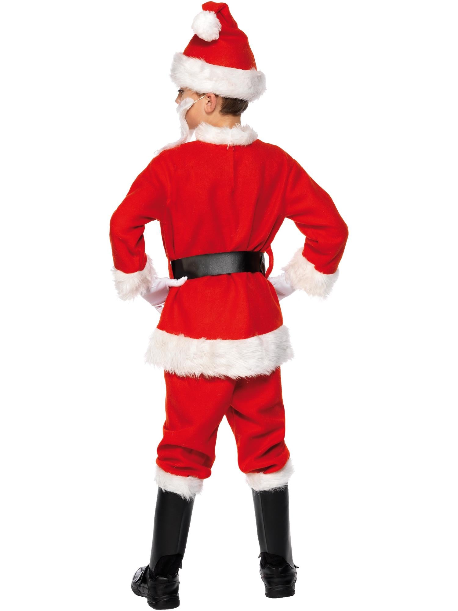 smiffys-fever-santa-kost-m-kinder-rot-7-teilig-m image 2