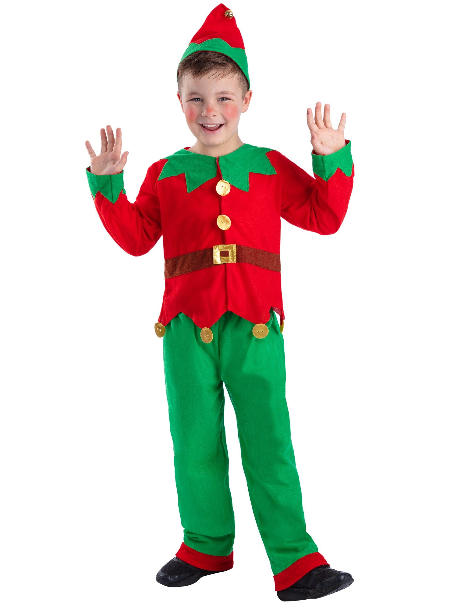 smiffys-fever-elfenkost-m-kinder-rot-gr-n-4-6-jahre image 4