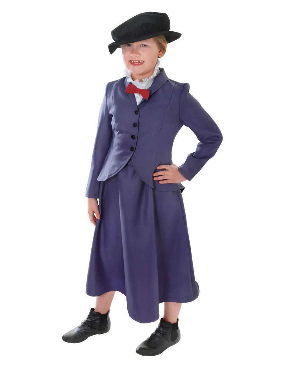 rubie-s-deluxe-nanny-kost-m-kinder-6-8-jahre-kinderm-dchen image 1