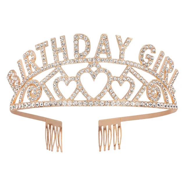 boland-birthday-girl-haarreif-tiara-glitzer-10x22-cm image 1