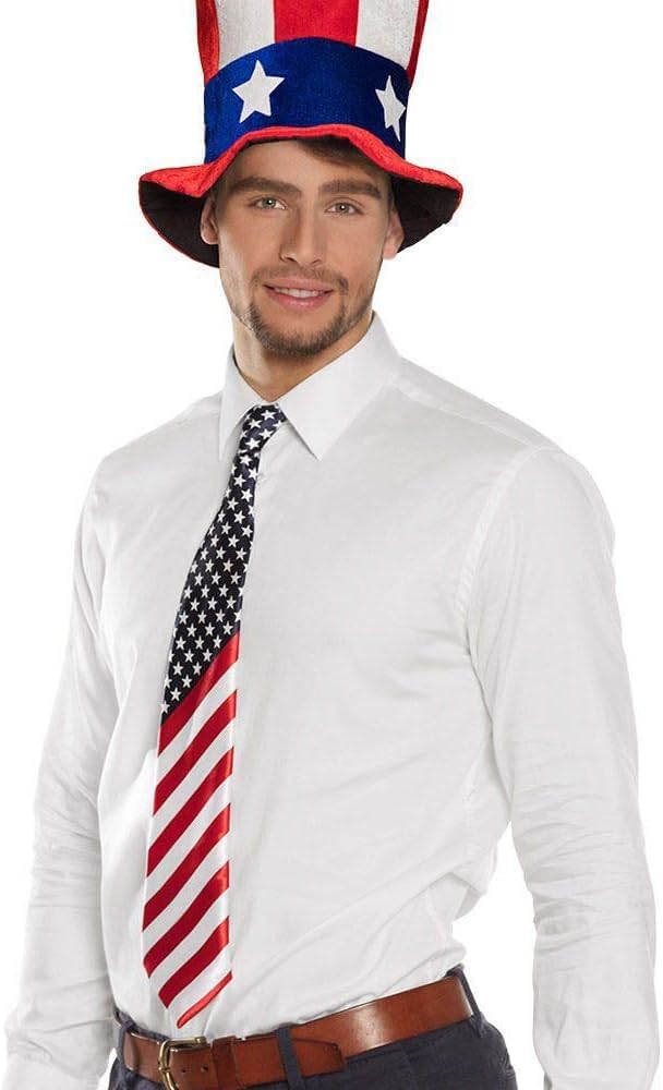 boland-usa-krawatte-stars-and-stripes-70-cm-amerika-accessoire image 2