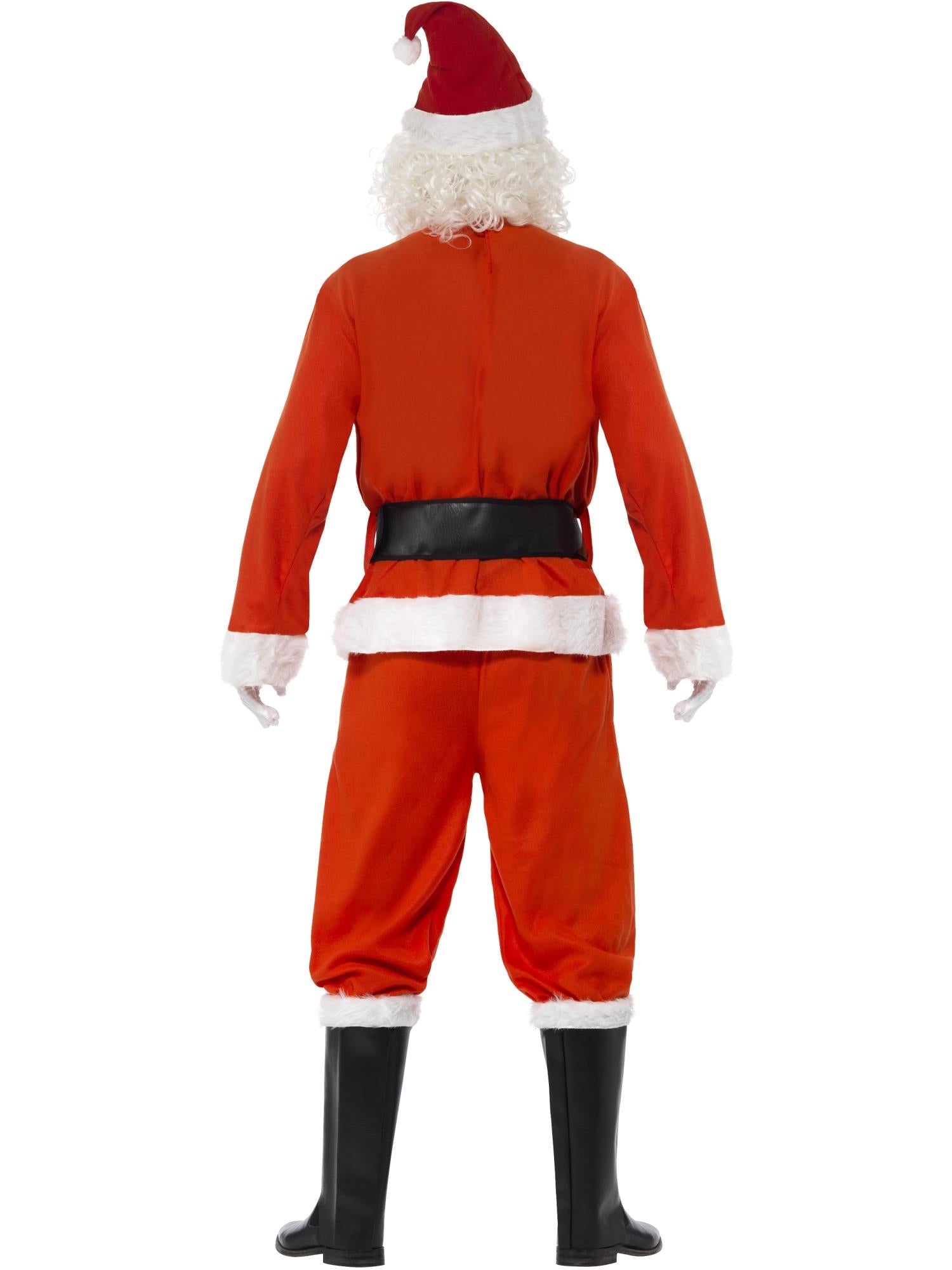 smiffys-fever-deluxe-santa-kost-m-rot-6-teilig-herren image 2