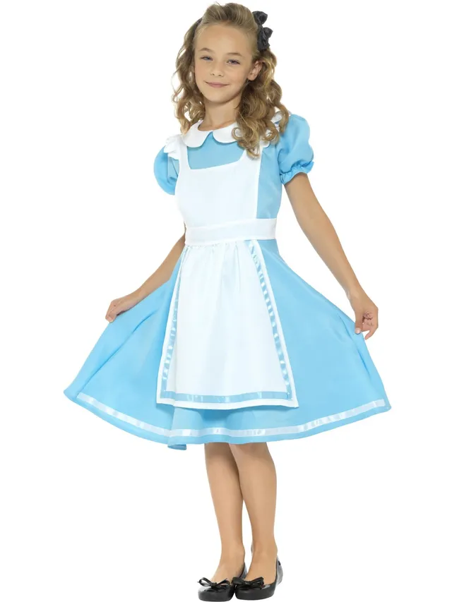 smiffys-fever-wunderland-prinzessin-kost-m-blau-m-7-9 image 1
