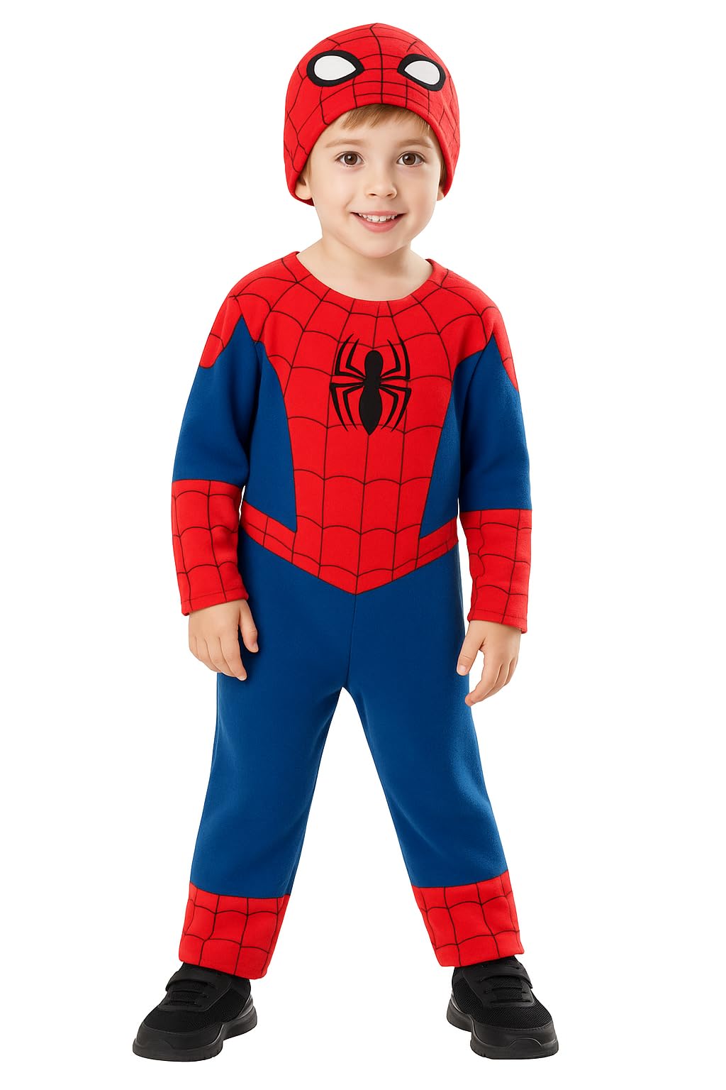 rubie-s-deluxe-marvel-spider-man-kost-m-kinder-2-3-jahre-overall image 1