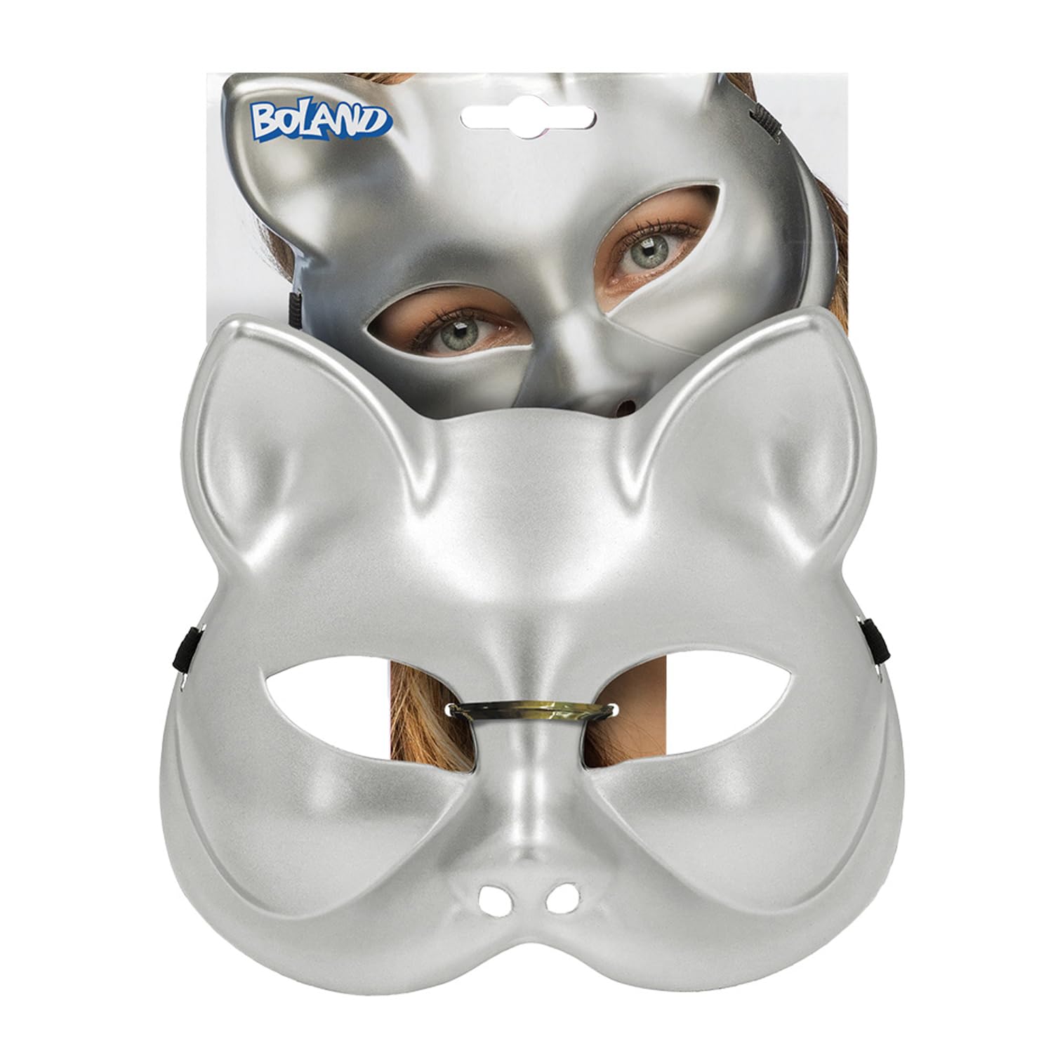 boland-kitty-katzenmaske-12er-set-gold-schwarz-silber-karneval image 6