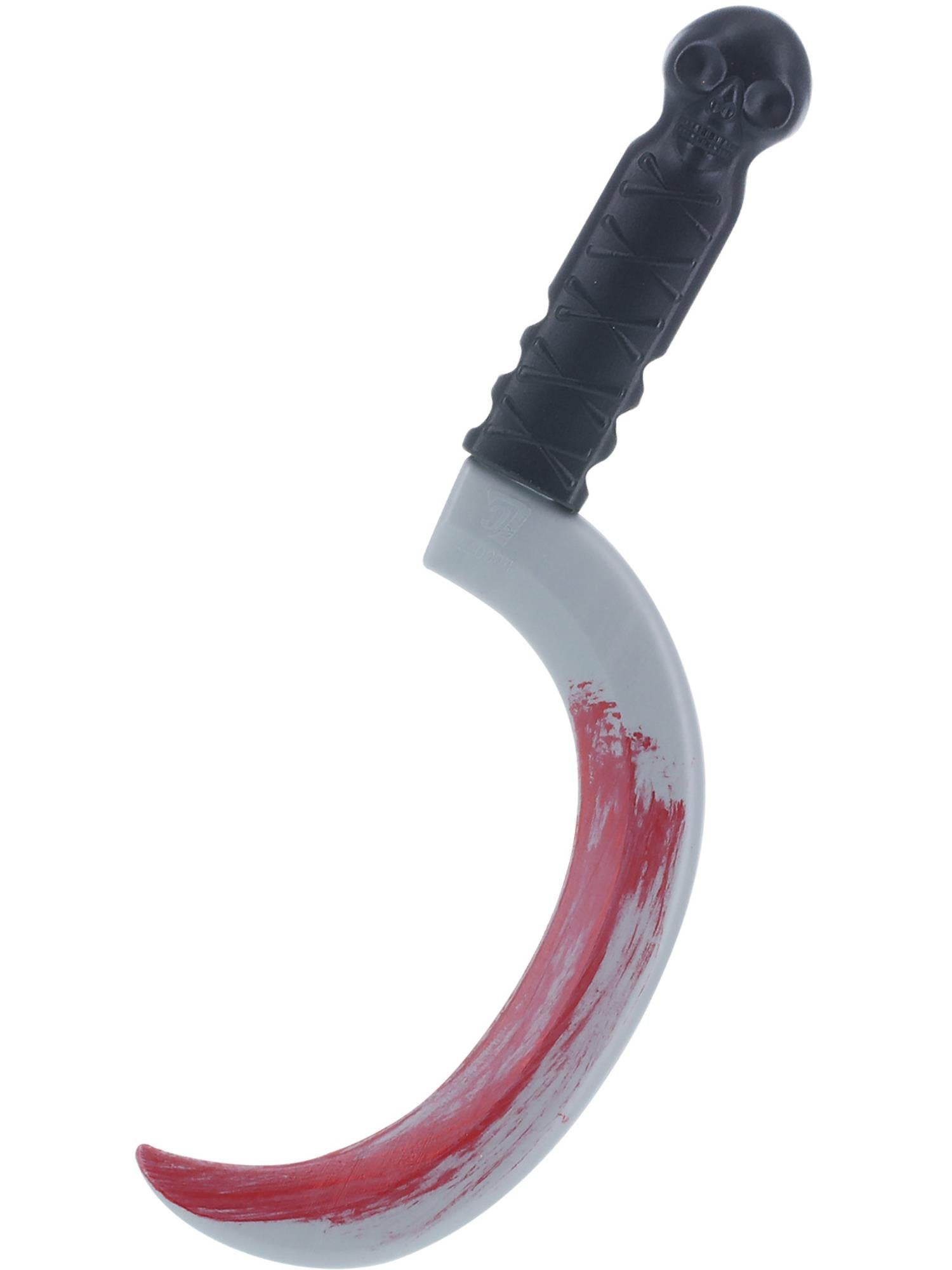 smiffys-fever-sichel-schwert-43cm-blut-spielzeugwaffe image 2