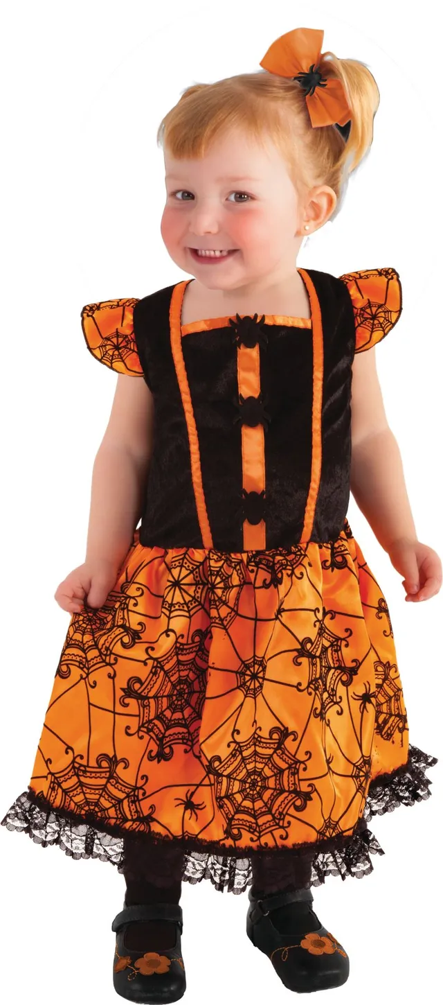 rubies-preschool-hexe-kost-m-kinder-orange image 1