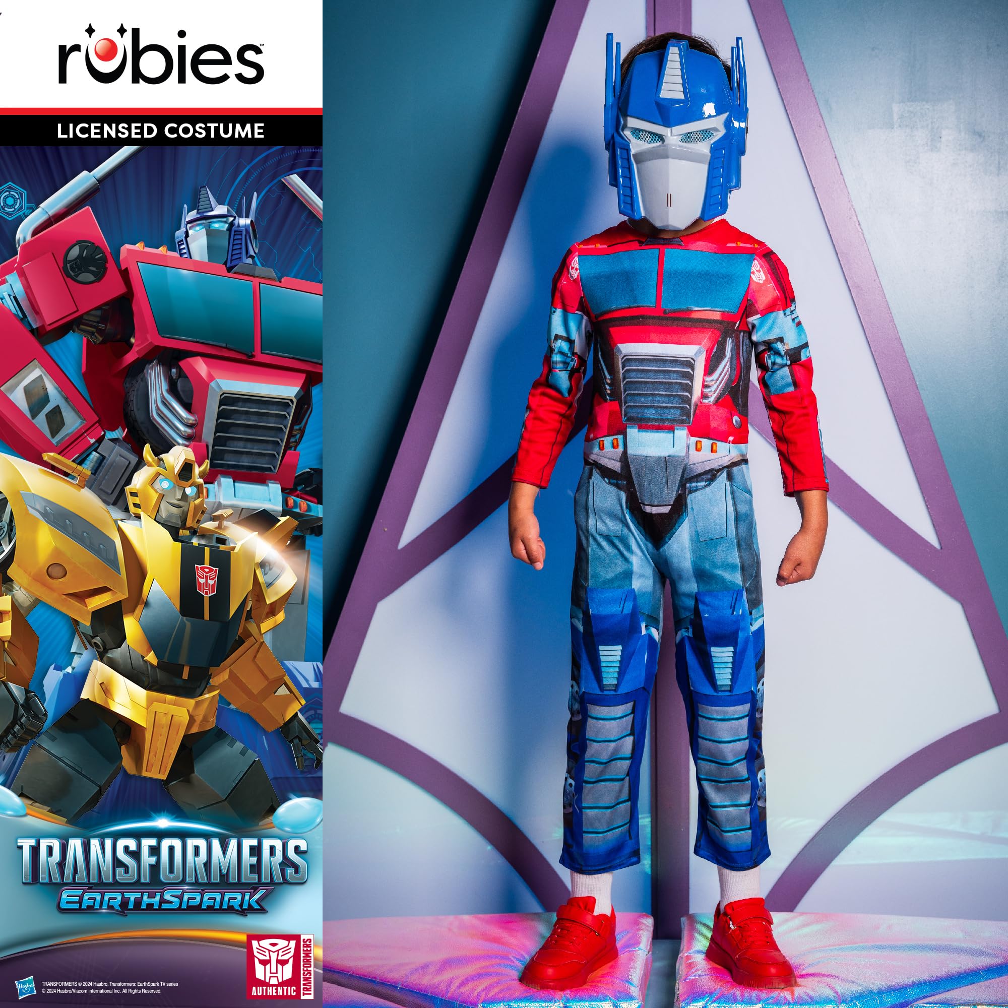 rubie-s-deluxe-optimus-prime-kinderkost-m-7-8-jahre-roboter image 5